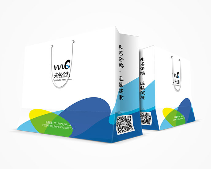 未名企鹅手提袋设计